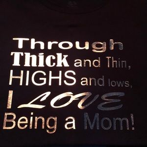 Made 2 Order I Love Being a Mom shirt up to XL